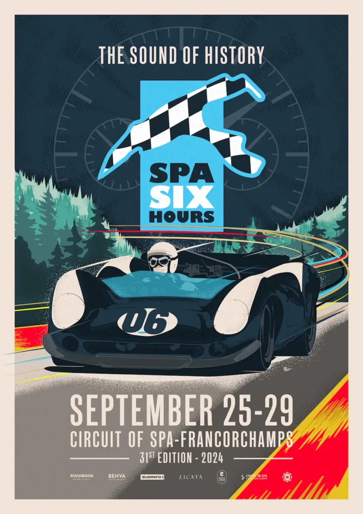 Spa Six Hours 2024 - Poster